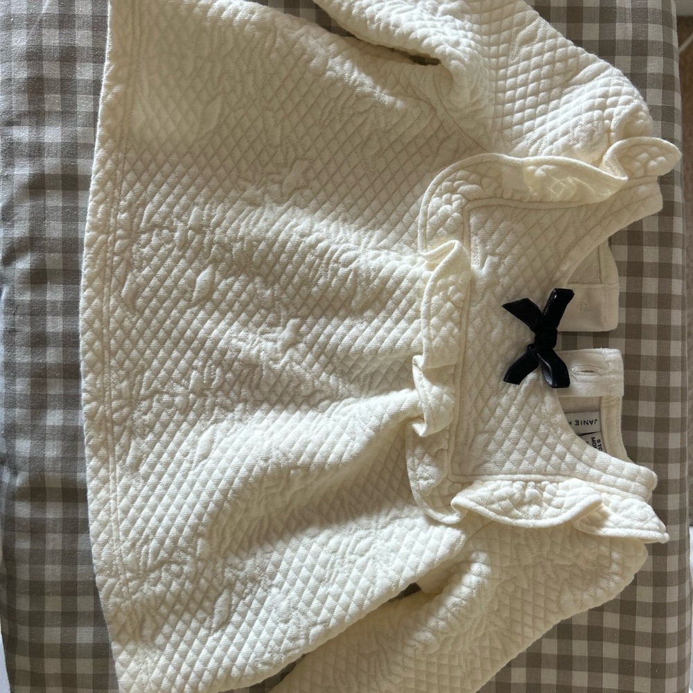 Janie and Jack Baby Quilted Matching Set